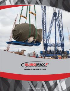 Slingmax catalog 2016 cover image for web | Slingmax® Rigging Solutions | Official Site | Twin-Path® Slings