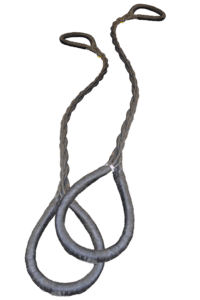 Gator-Laid Wire Rope Sling with Parallel Eyes - Copy