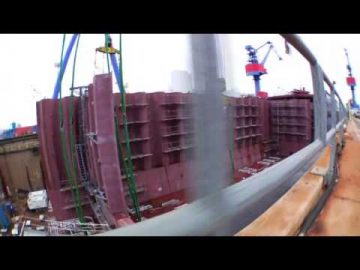 Twin-Path®,  720 ton shipyard lift